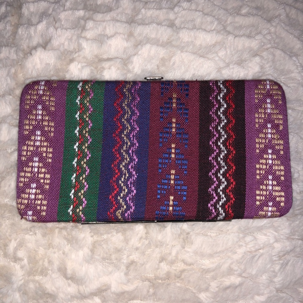 NWOT Claire’s Cute colorful patterned Wallet